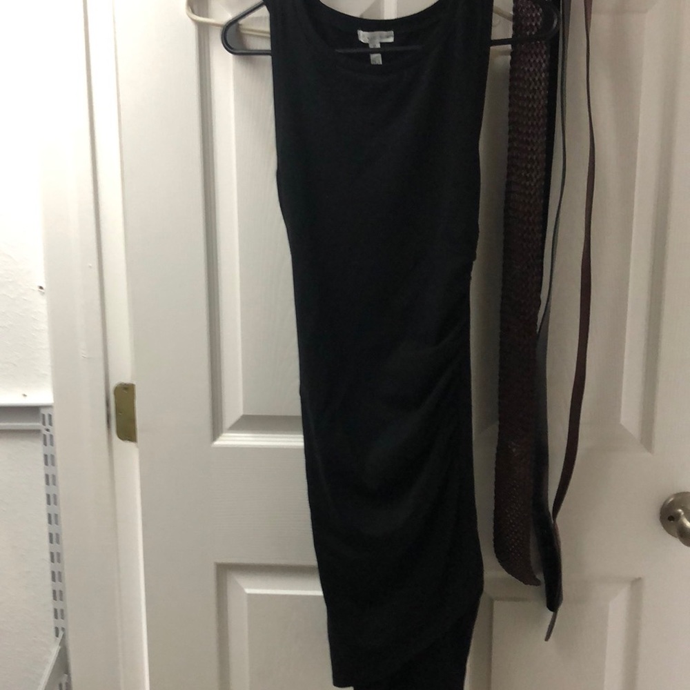 Leith Ruched body-con dress